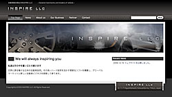 INSPIRE LLC様Webサイト